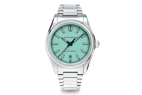 turquoise watch dial